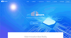 Desktop Screenshot of entasys.com